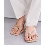 4.5cmヒールノットサンダル【UR’S ユアーズ】 | titivate | 詳細画像10