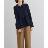 ウエストペプラムポロニットカーディガン【UR’S ユアーズ】 | titivate | 詳細画像7