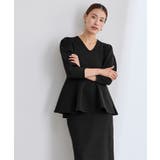 パフスリーブペプラムニットプルオーバー【UR’S ユアーズ】 | titivate | 詳細画像18 