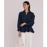 キーネックボリュームスリーブペプラムトップス【UR’S ユアーズ】 | titivate | 詳細画像26 