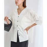 ワイドカフスVネックシャツブラウス【UR’S ユアーズ】 | titivate | 詳細画像15 