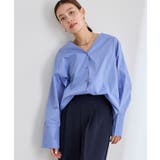 ワイドカフスVネックシャツブラウス【UR’S ユアーズ】 | titivate | 詳細画像10 