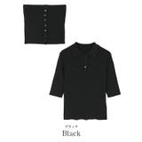 リブニットポロ×ビスチェセット【UR’S ユアーズ】 | titivate | 詳細画像12