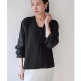 シアースリーブVネックニットカーディガン【UR’S ユアーズ】 | titivate | 詳細画像13