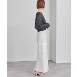 Vネックシアーラメリブニット【UR’S ユアーズ】 | titivate | 詳細画像10