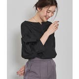 ボートネック袖バルーンブラウス【UR’S ユアーズ】 | titivate | 詳細画像2