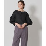 ボートネック袖バルーンブラウス【UR’S ユアーズ】 | titivate | 詳細画像4