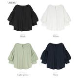 ボートネック袖バルーンブラウス【UR’S ユアーズ】 | titivate | 詳細画像17