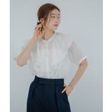 バンドカラータックラッフルブラウス【UR’S ユアーズ】 | titivate | 詳細画像2