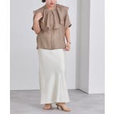 バンドカラータックラッフルブラウス【UR’S ユアーズ】 | titivate | 詳細画像5