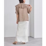 バンドカラータックラッフルブラウス【UR’S ユアーズ】 | titivate | 詳細画像7