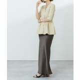 ウエストペプラムVネックハーフスリーブニットカーディガン【UR’S ユアーズ】 | titivate | 詳細画像6 