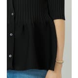 ウエストペプラムVネックハーフスリーブニットカーディガン【UR’S ユアーズ】 | titivate | 詳細画像12 