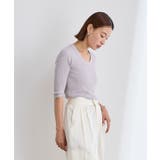 Uネックリブニット【UR’S ユアーズ】 | titivate | 詳細画像13 