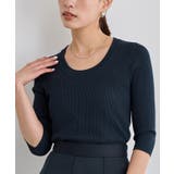 Uネックリブニット【UR’S ユアーズ】 | titivate | 詳細画像17 