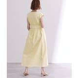 スクエアネックハイウエストフレンチスリーブワンピース【UR’S ユアーズ】 | titivate | 詳細画像23 