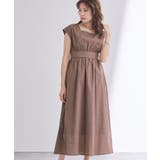 スクエアネックハイウエストフレンチスリーブワンピース【UR’S ユアーズ】 | titivate | 詳細画像27 