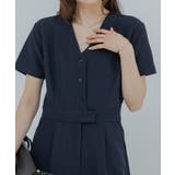 Vネックセンタープレスオールインワン【UR’S ユアーズ】 | titivate | 詳細画像16 