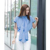 バンドカラーデザインボウタイオーバーサイズブラウス【UR’S ユアーズ】 | titivate | 詳細画像14