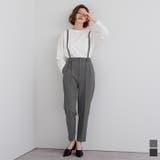 2wayサロペットテーパードパンツ【UR’S ユアーズ】 | titivate | 詳細画像1 