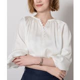 サテンラグランスリーブブラウス【UR’S ユアーズ】 | titivate | 詳細画像7