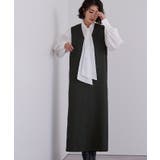 ソフトツイルディープVネックIラインワンピース【UR’S ユアーズ】 | titivate | 詳細画像15