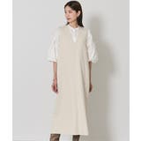 ソフトツイルディープVネックIラインワンピース【UR’S ユアーズ】 | titivate | 詳細画像26