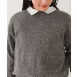 ラメシャギークルーネックニット【UR’S ユアーズ】 | titivate | 詳細画像21