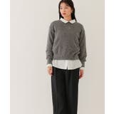 ラメシャギークルーネックニット【UR’S ユアーズ】 | titivate | 詳細画像7