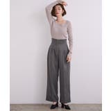 ZIPデザインタックワイドパンツ【UR’S ユアーズ】 | titivate | 詳細画像3