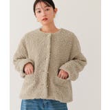 ボアノーカラーゴールド釦ジャケット【UR’S ユアーズ】 | titivate | 詳細画像11 