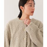 ボアノーカラーゴールド釦ジャケット【UR’S ユアーズ】 | titivate | 詳細画像14 