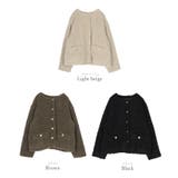 ボアノーカラーゴールド釦ジャケット【UR’S ユアーズ】 | titivate | 詳細画像5 