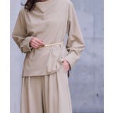 楽きちんとみえ/ドレープブラウス【UR’S ユアーズ】 | titivate | 詳細画像11 