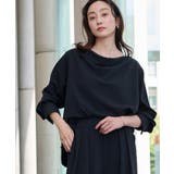 楽きちんとみえ/ドレープブラウス【UR’S ユアーズ】 | titivate | 詳細画像16 