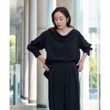 楽きちんとみえ/ドレープブラウス【UR’S ユアーズ】 | titivate | 詳細画像18 