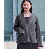 ディープVネックブラウス【UR’S ユアーズ】 | titivate | 詳細画像2