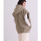 フーディーボアベスト【UR’S ユアーズ】 | titivate | 詳細画像16 