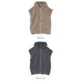 フーディーボアベスト【UR’S ユアーズ】 | titivate | 詳細画像3 