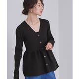 前後2wayペプラムニットトップス【UR’S ユアーズ】 | titivate | 詳細画像25 