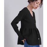 前後2wayペプラムニットトップス【UR’S ユアーズ】 | titivate | 詳細画像27 