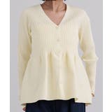 前後2wayペプラムニットトップス【UR’S ユアーズ】 | titivate | 詳細画像5 