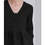 前後2wayペプラムニットトップス【UR’S ユアーズ】 | titivate | 詳細画像11 