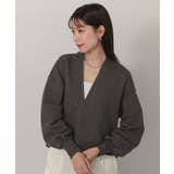 深Vネックスウェットプルオーバー【UR’S ユアーズ】 | titivate | 詳細画像10 