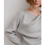 オフショルダーリブニットトップス【UR’S ユアーズ】 | titivate | 詳細画像3