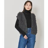 ループヤーンニットベスト【UR’S ユアーズ】 | titivate | 詳細画像19 