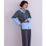 シャツドッキングハーフスリーブニット【UR’S ユアーズ】 | titivate | 詳細画像16 