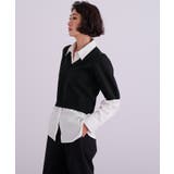 シャツドッキングハーフスリーブニット【UR’S ユアーズ】 | titivate | 詳細画像23 