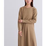 裏起毛ウエストシェイプワンピース【UR’S ユアーズ】 | titivate | 詳細画像31 