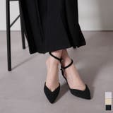 アンクルストラップVカットパンプス【UR’S ユアーズ】 | titivate | 詳細画像1 